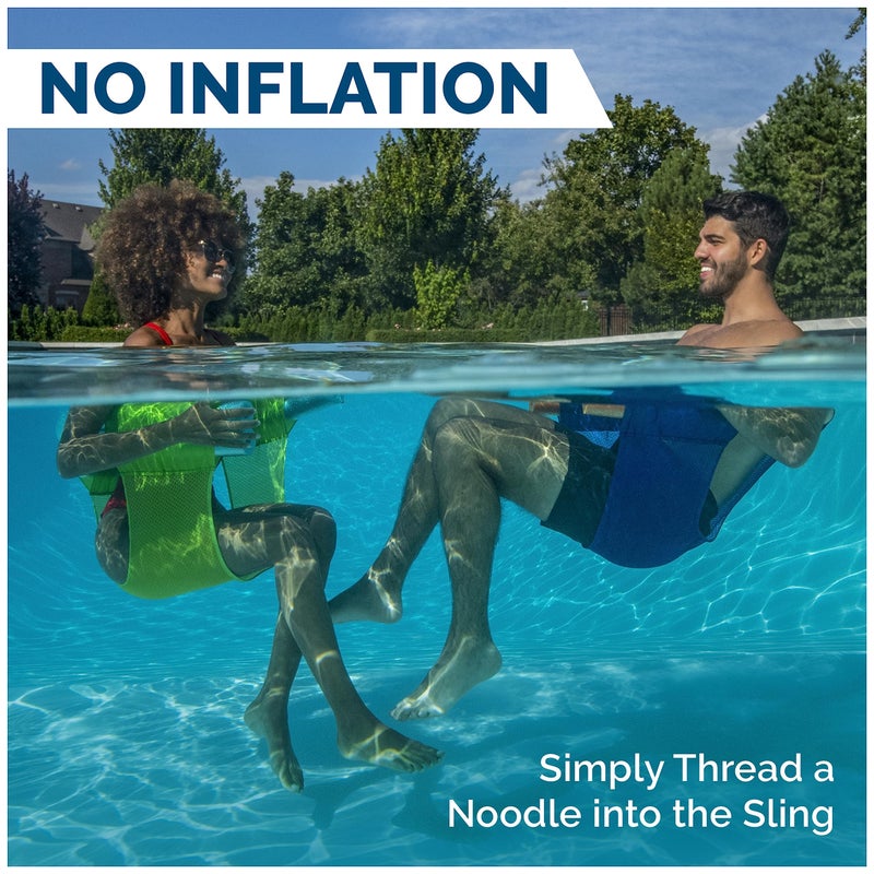 SwimWays Noodle Sling - Floating Pool Chair (Styles and Colors May Vary) - Image 3